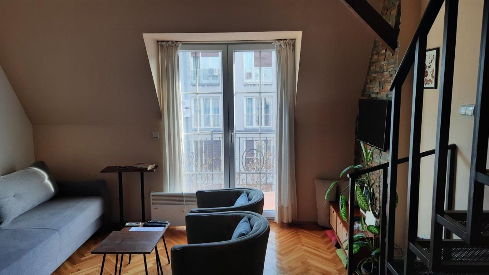 Apartamento Duplex Studio Mansarda Belgrado Exterior foto